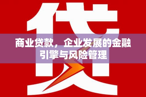 静乐商业贷款，企业发展的金融引擎与风险管理