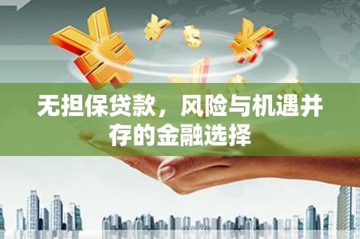 静乐无担保贷款，风险与机遇并存的金融选择