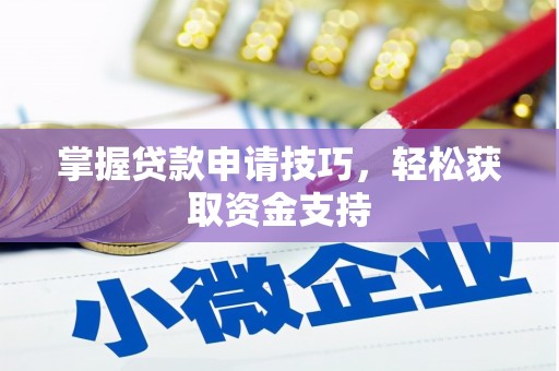 静乐掌握贷款申请技巧，轻松获取资金支持
