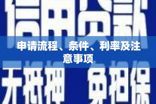 静乐申请流程、条件、利率及注意事项