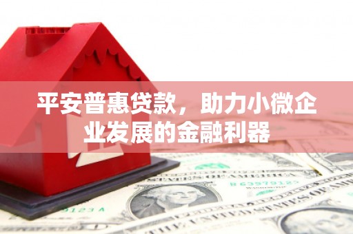 静乐平安普惠贷款，助力小微企业发展的金融利器