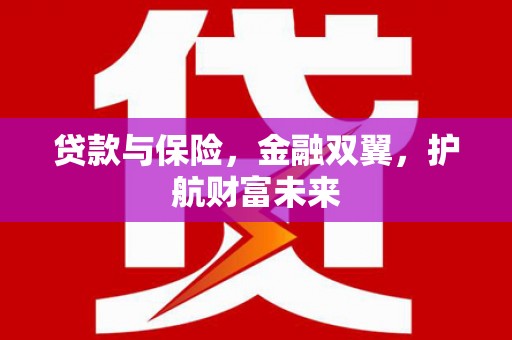 静乐贷款与保险，金融双翼，护航财富未来
