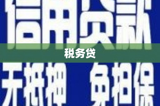 静乐税务贷