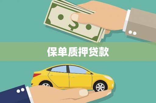 静乐保单质押贷款