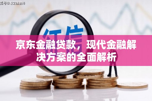 静乐京东金融贷款，现代金融解决方案的全面解析