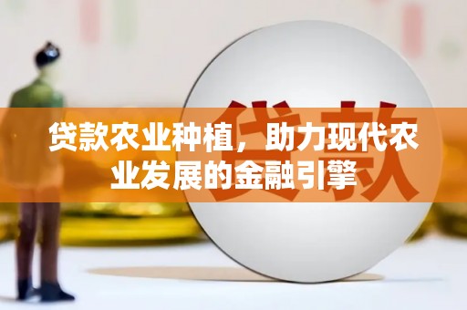静乐贷款农业种植，助力现代农业发展的金融引擎