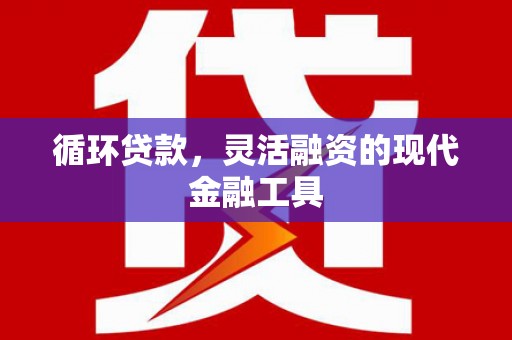 静乐循环贷款，灵活融资的现代金融工具