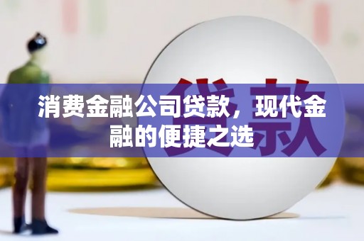 静乐消费金融公司贷款，现代金融的便捷之选