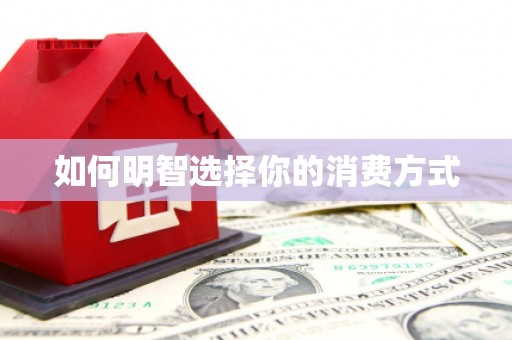 静乐如何明智选择你的消费方式