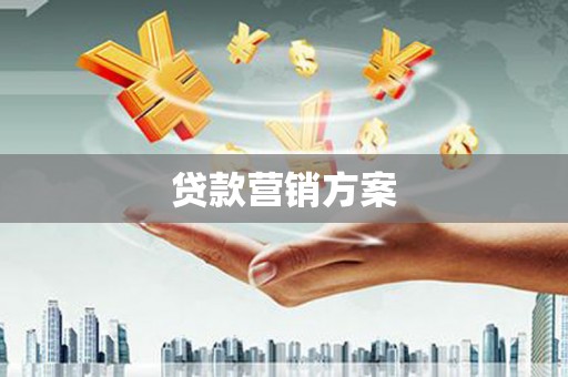 静乐贷款营销方案